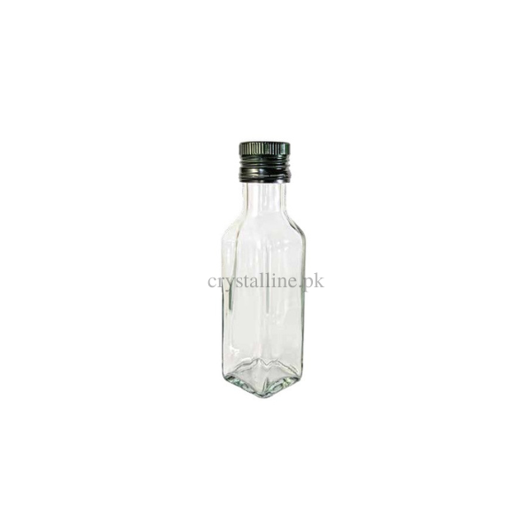 Square Glass Bottle 143ml 143ml